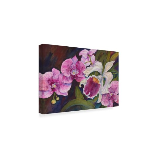 Joanne Porter 'Orchid' Canvas Art,12x19